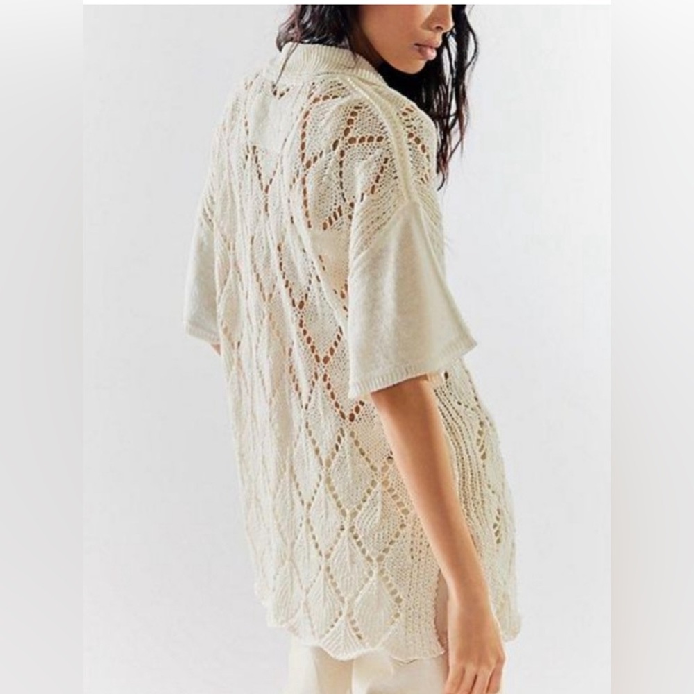 77. NWT Free People All Love Club Shirt - Picture 2 of 3